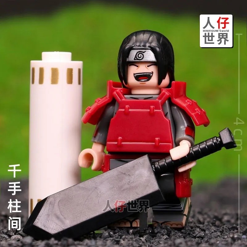 Mới Đồ Chơi Lego Gao Naruto Sasuke Itachi Sasuke Kaka Sibo Phong Thủy Đêm Kai Khối Xây Dựng Minifigu