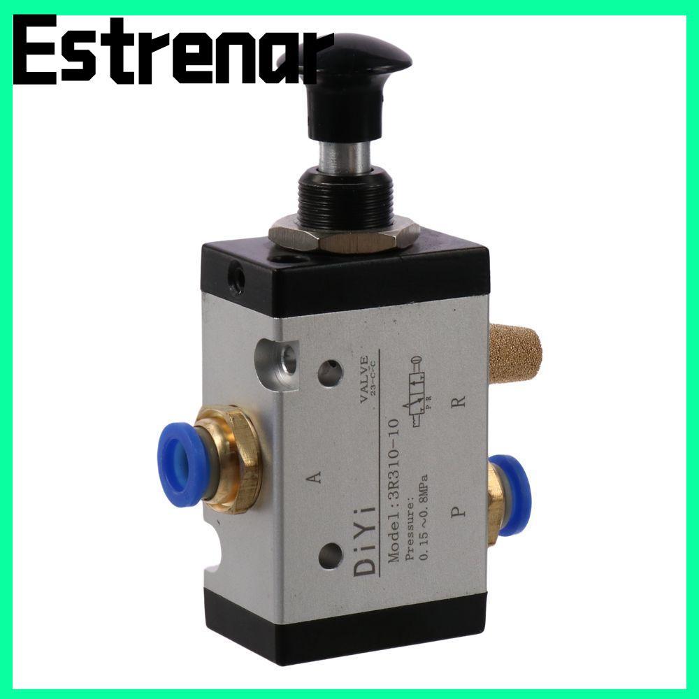 ESTRENAR 3R210-08, Van điện từ 3 chiều cầm tay, Van công tắc không khí Khí nén 1 / 4 "PT Điều khiển 