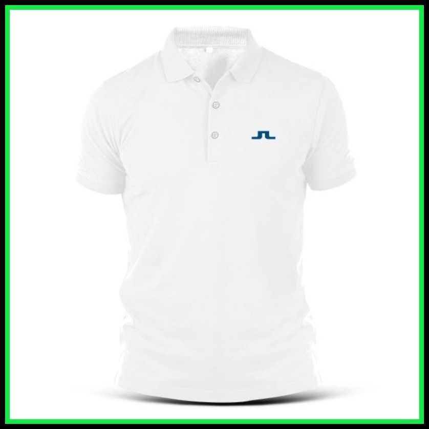 Nam Nữ Cùng Phong Cách JL J.Lindeberg Sport swear Thêu POLO t thirt