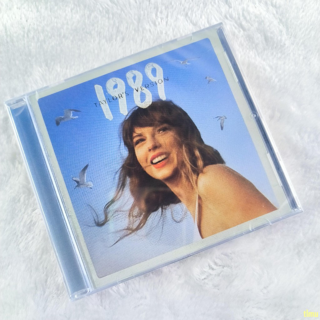J738 Taylor Swift 1989 Taylor S Phiên bản Crystal Skies Blue Polaroid Edition CD Album 2023 Pop C010