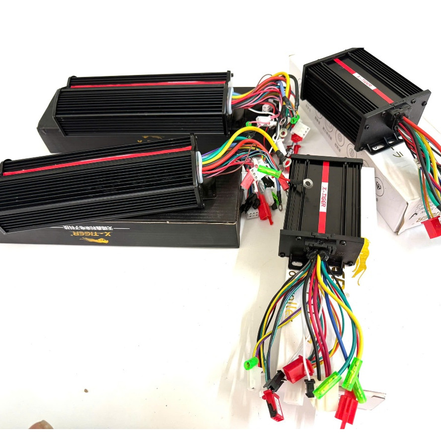 IC đen chỉ đỏ các thông số từ 350w-1200w Chính hãng cho xe đạp điện, xe máy điện 60-84v 18 sò