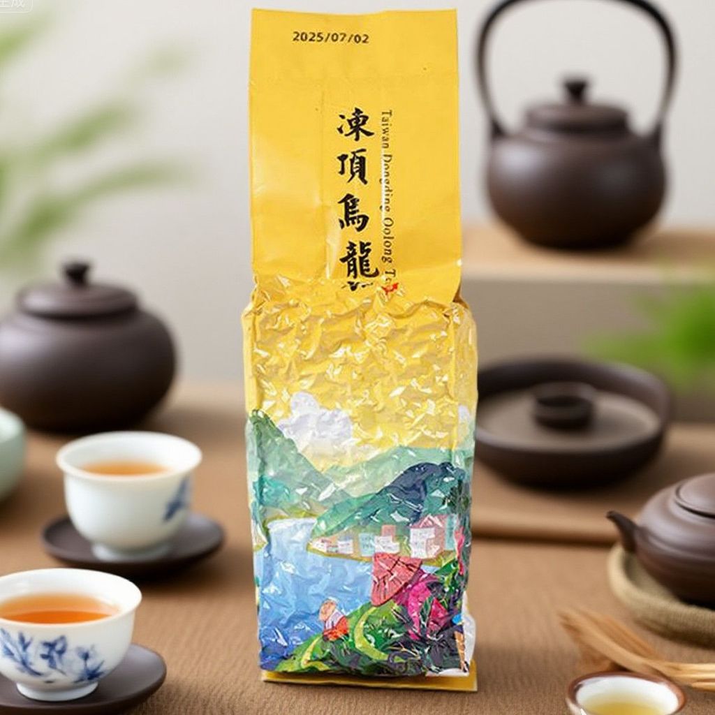 Trà Núi Cao Đài Loan Chính Hãng Dongding Trà Ô Long Ánh Sáng Trung Bình Lửa 150g Loại Thơm Nantou Hư