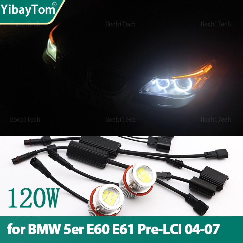 6000K Angel Eyes LED Halo Marker Bóng Đèn Thay Thế Cho Xe BMW