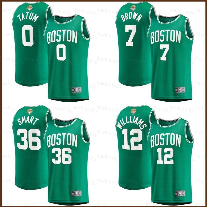 NBA 2022 Finals jersey Celtics - Tatum, Brown, Smart, Williams