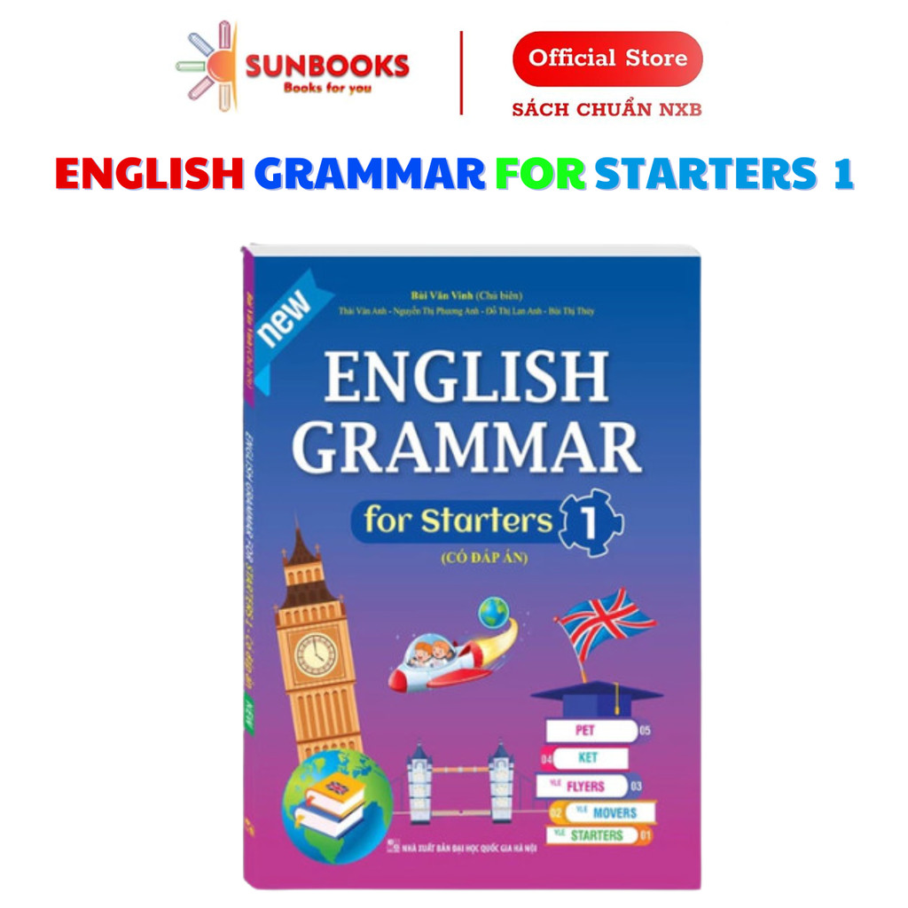 Sách - English grammar for starters 1 (có đáp án) mềm