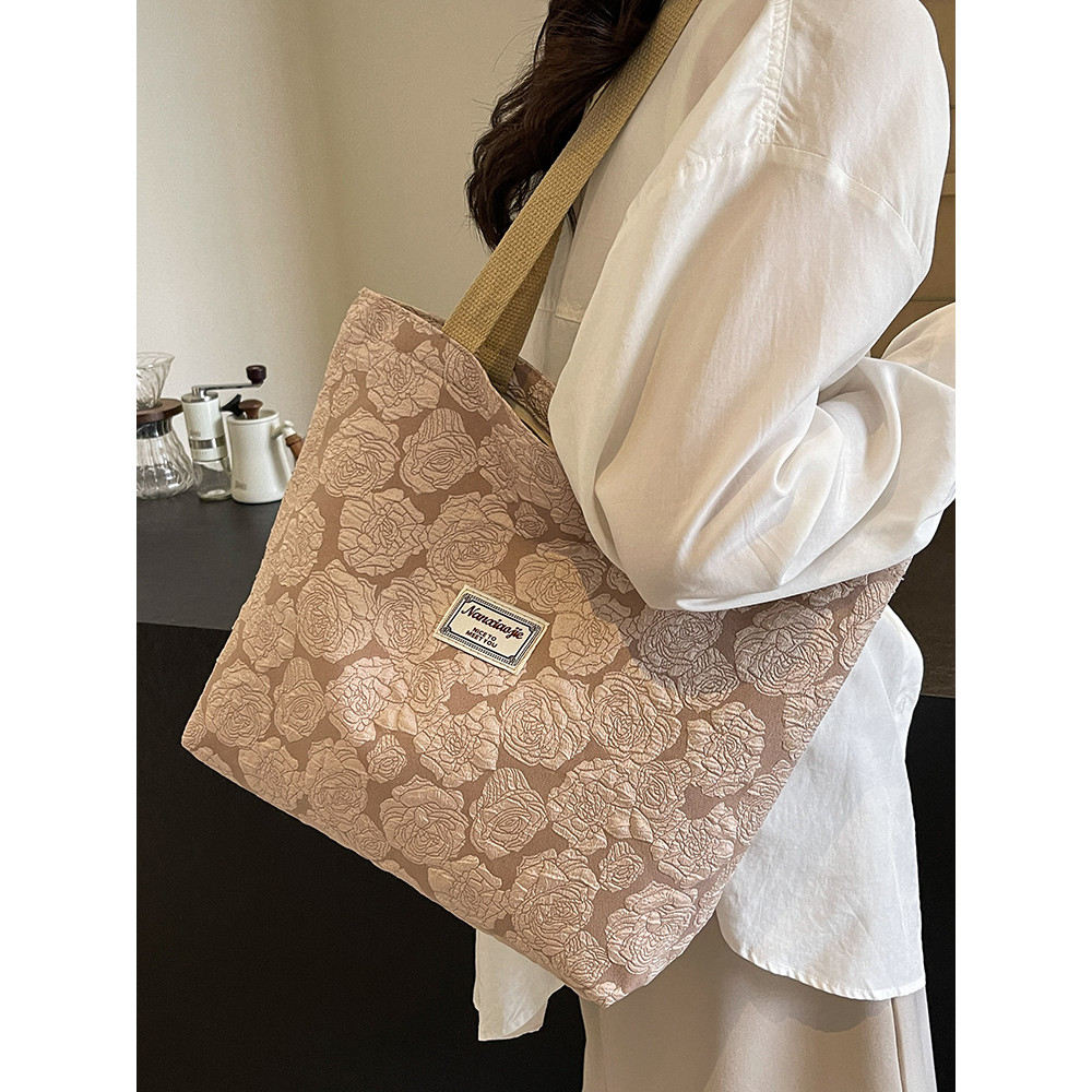 hapas túi xách nữ sang chảnh Sinh viên đại học đến lớp 2024 túi tote túi vải mới