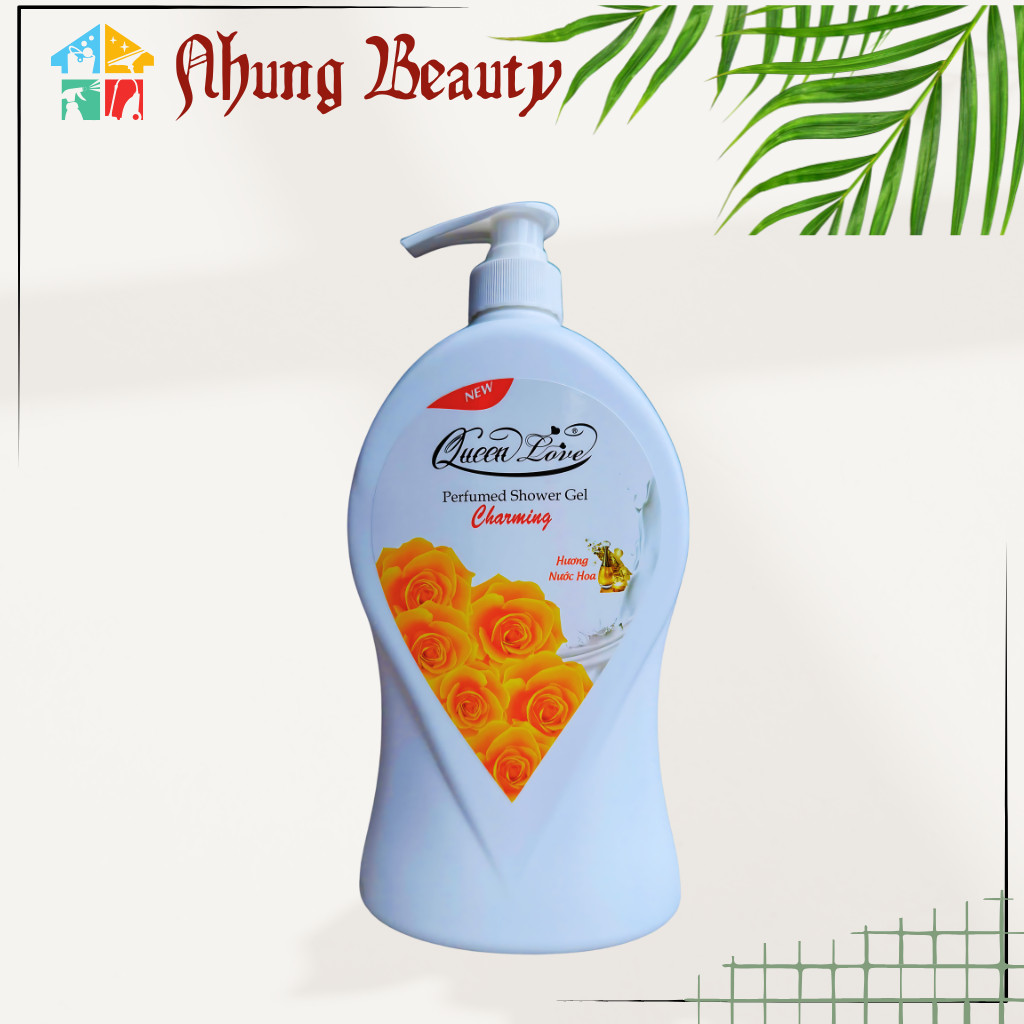 Sữa Tắm Queen Love Hương Nước Hoa Enchenter  1200ml, Thơm Lâu