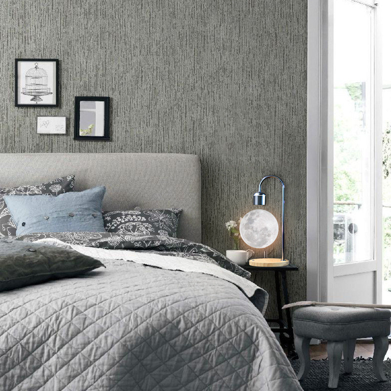 RPYX Giá đỡ điện thoại từ tính bay lơ lửng cho phòng ngủ3D Đèn bàn công nghệ đen sạc không dây đèn m