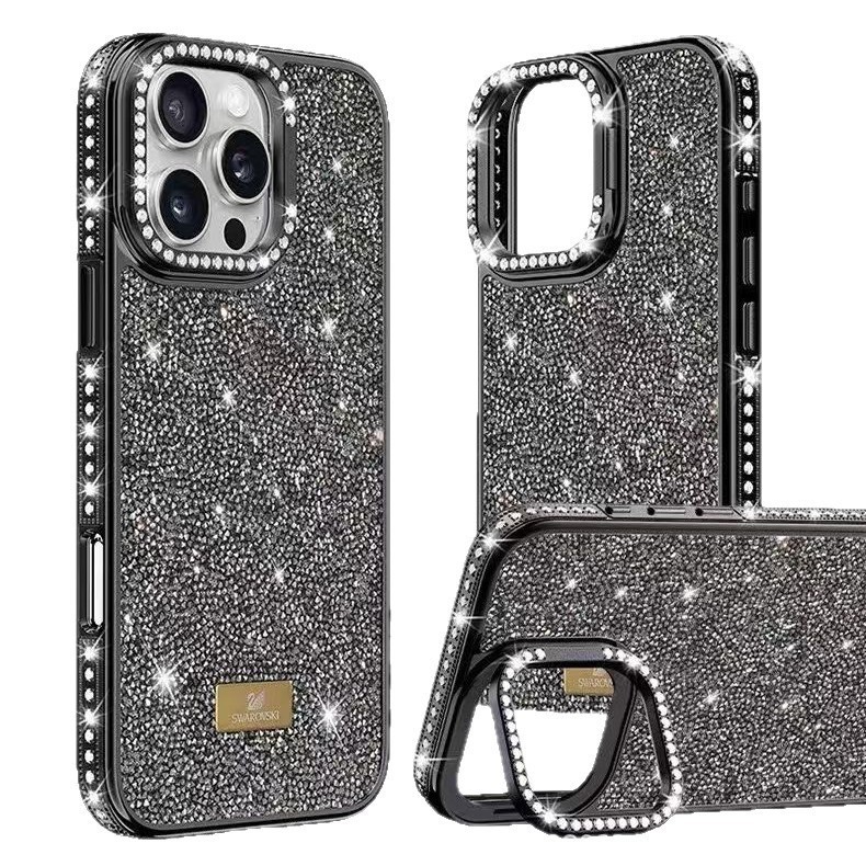 Ốp lưng lấp lánh Chân đế kim cương Blnk iphone 13 13 Pro 13 Pro Max 14 14 Pro 14 Pro Max 15 15 Pro 1