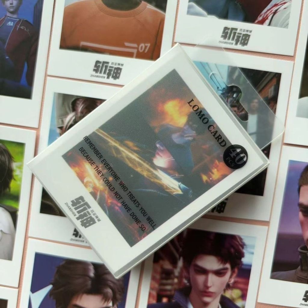 Slaying God 's Fanchen Art Online lomo Kalin Bảy Đêm Anqingyu Hàng Hóa HD LOMO Card Stand-Up Photo C