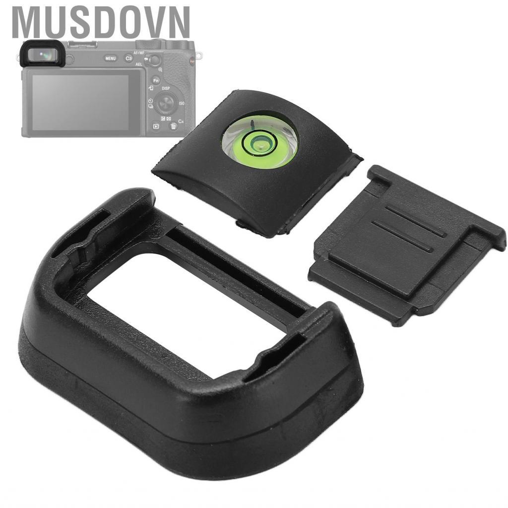 Musdovn Kính Ngắm Eyecup Nhẹ Thiết Thực Đa Năng Bảo Vệ Có Đế Giày Lạnh Spirit Level cho A6400 Camera