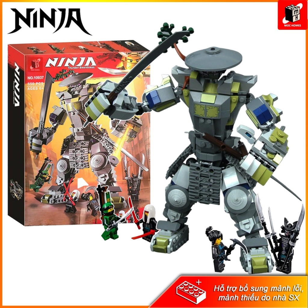( Giao ngẫu nhiên ) Mô hình đồ chơi Ninja go Garmadon Oni Titan
