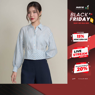   chat chọn size  Áo Sơ mi nữ dài tay May 10 mã 010225050TT 