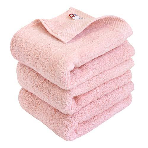 【Direct from Japan】Khăn mặt Imabari được chứng nhận hiorie (Hiorie) Bộ 3 khăn mặt mềm mịn Màu hồng n