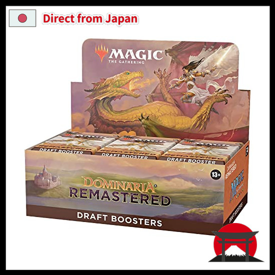 【Gửi trực tiếp từ Nhật Bản】 Magic: The Gathering Dominaria Remastered Draft Booster English Edition 