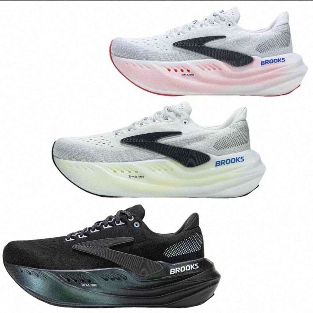 BROOKS BROOKS Glycerin max Siêu Glycerin Giày Chạy Bộ Nam Hấp Thụ Sốc Nữ Chạy Bộ Đế Dày Marathon