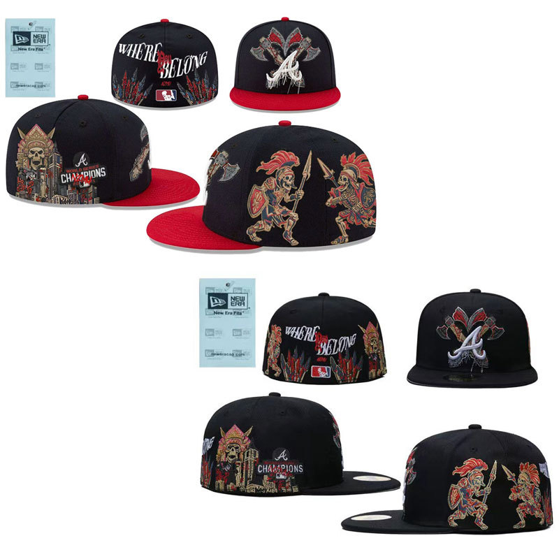 Atlanta Braves Mũ 2025 - Nhiều Kích Cỡ