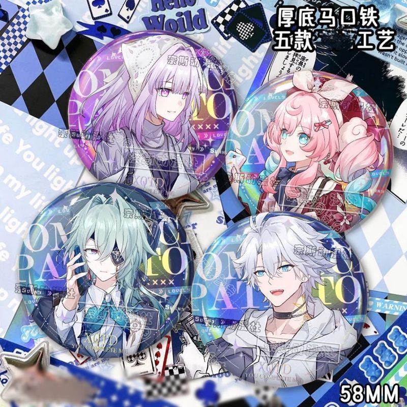 4 Cái / lốc Trâm Cài Khaslana Phainon NeiKos496 Anaxa Anaxagoras Castorice Hyacine Hyacinthia huy hi