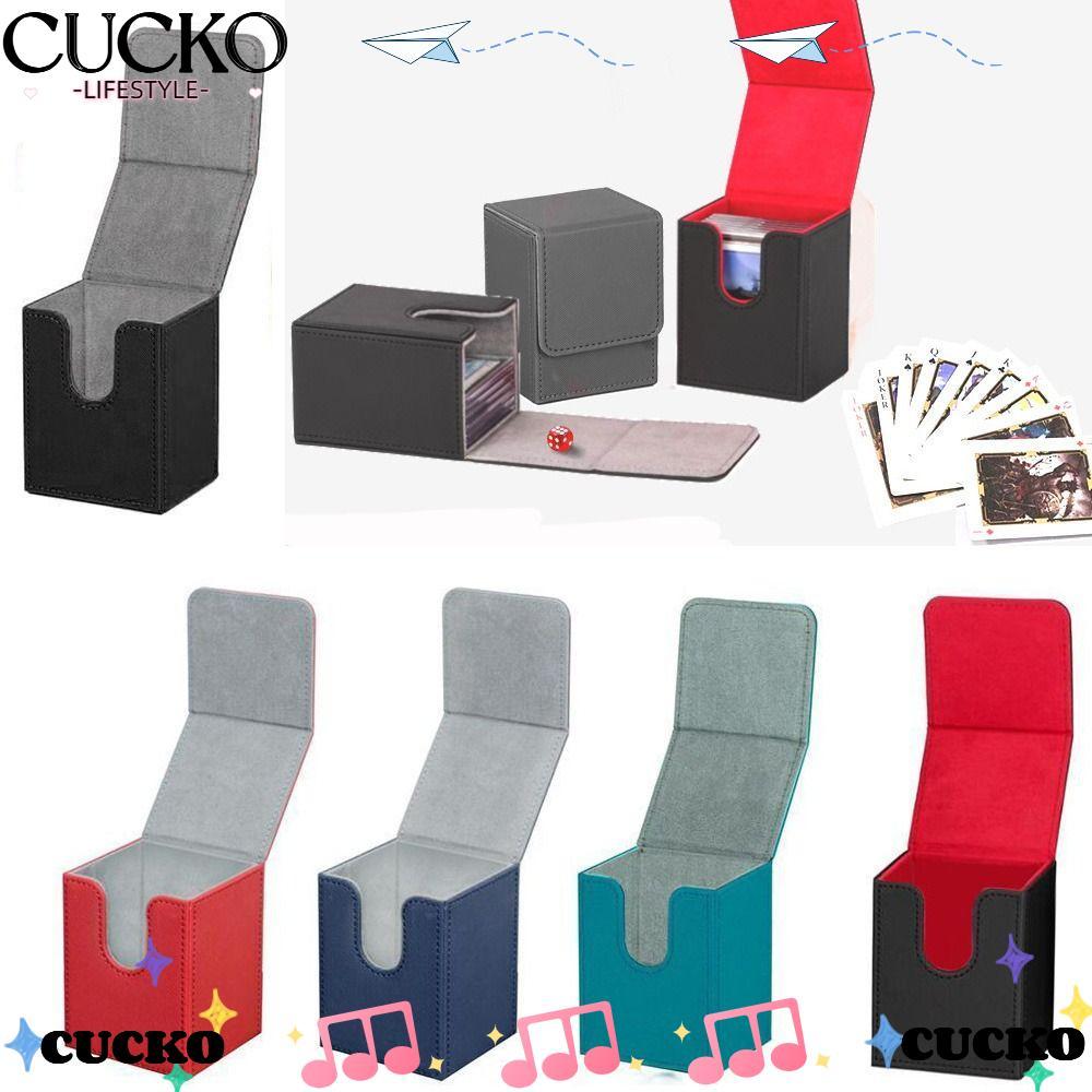 CUCKO Game MTG Trading Card Holder, Organizer PU Deck Box, Collection Box Collectible Game Protector