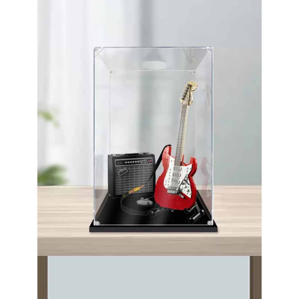 [Hộp chống bụi acrylic] Thích hợp cho Lego 21329 Fanta Guitar Acrylic Hộp trưng bày trong suốt Vỏ ch
