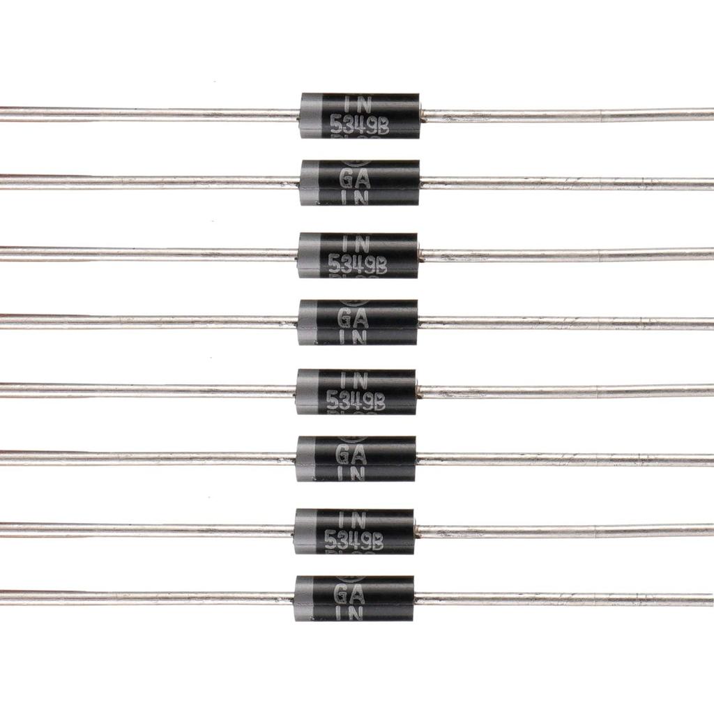 BOJACK 1N5349B 5W 12V Điốt Zener 1N5349 5 Watt 12 Volt Điốt Trục T-18 (Gói 30)