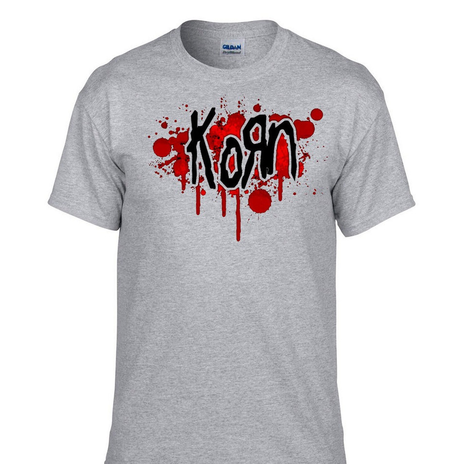 Áo thun 100% Cotton Korn Rock Band Rock Music Legend