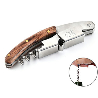 Dụng cụ mở nắp rượu, bia 3 in 1, Đồ Khui Rượu Vang Đa Năng thép không gỉ - PAPE8