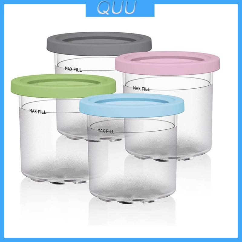 Máy Làm Kem QUU Phù Hợp Cho NINJA- CREAMI NC299AMZ NC300s Series Máy Rửa Chén An Toàn