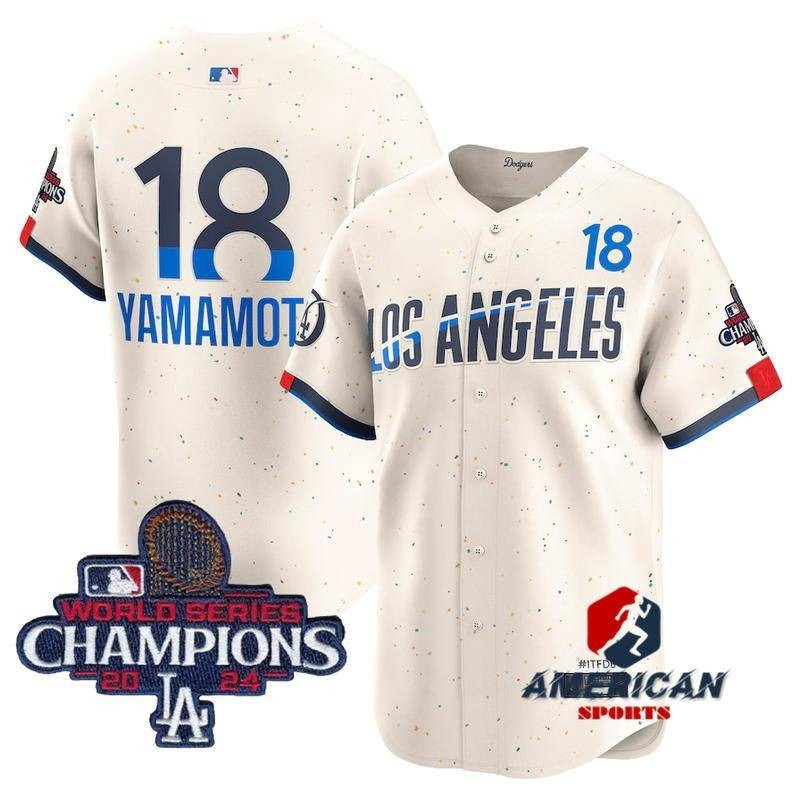 Nam Los Angeles Dodgers Yoshinobu Yamamoto Cream 2024 City Connect Baseball Player Jersey
