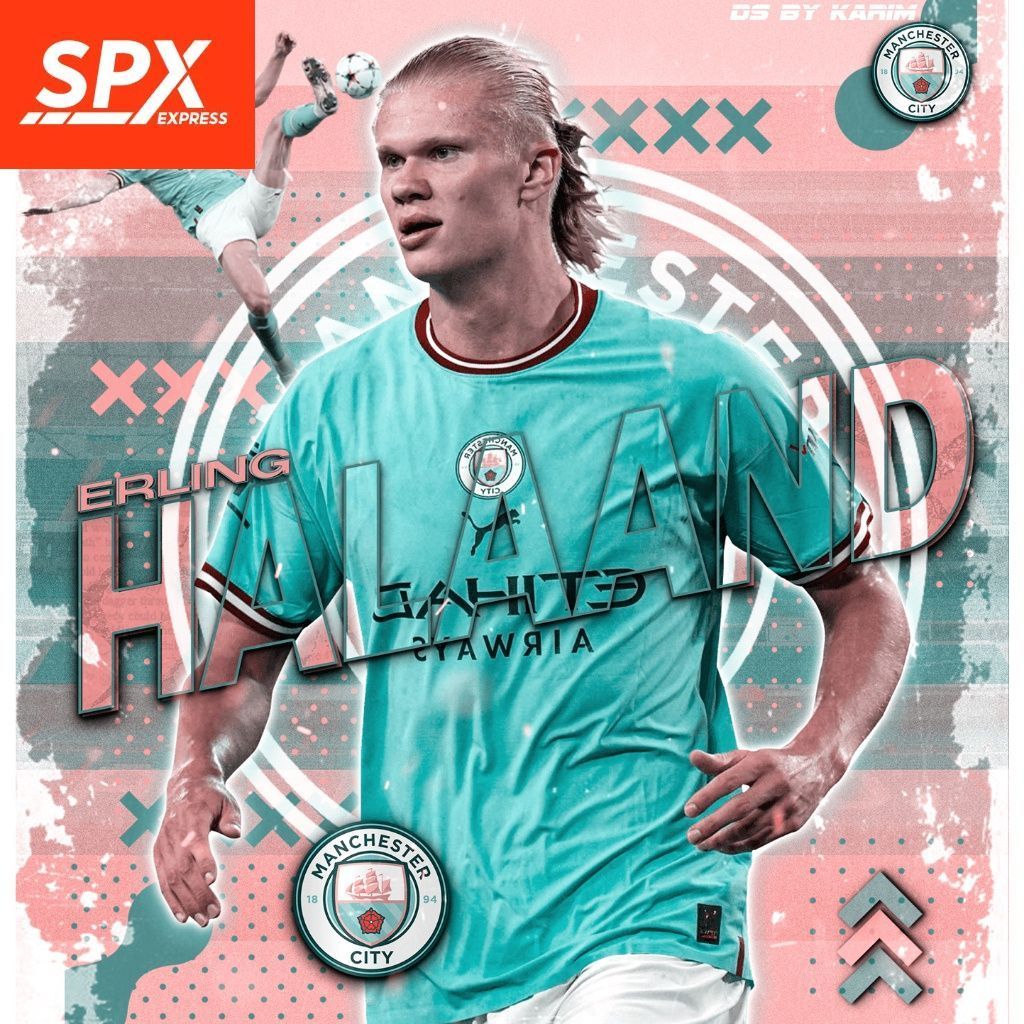 [HCM hoả tốc] [Sẵn Hàng] Poster Cầu Thủ Bóng Đá Erling Haaland, Áp Phích Cầu Thủ Haaland Đẹp, Tranh 