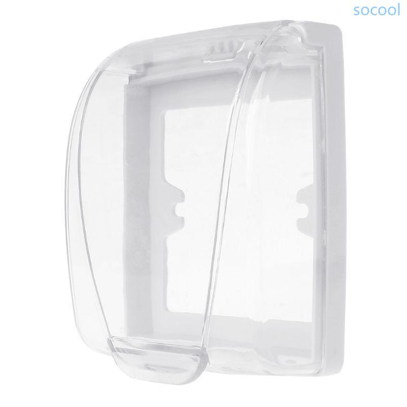 Plastic Wall Switches Waterproof Cover Box Wall Light Panel Outlet