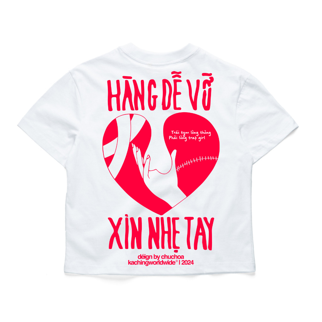 KACHING /TShirt/ ?HÀNG DỄ VỠ 100 Cotton aka Áo Thun KACHING