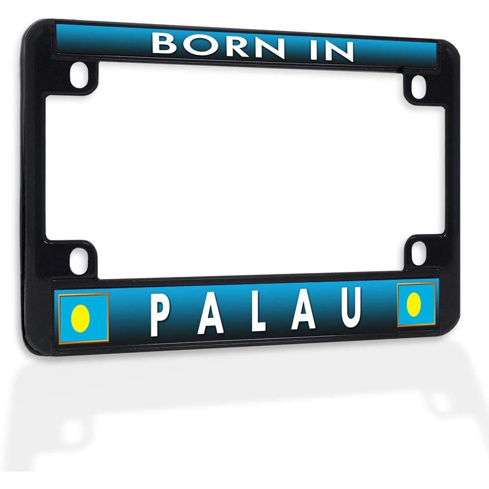 Fastasticdeals Kim Loại Lắp Xe Đạp Biển Khung Sinh Tại Palau Phụ Kiện Xe Máy Chống Thời Tiết Đen 4 L