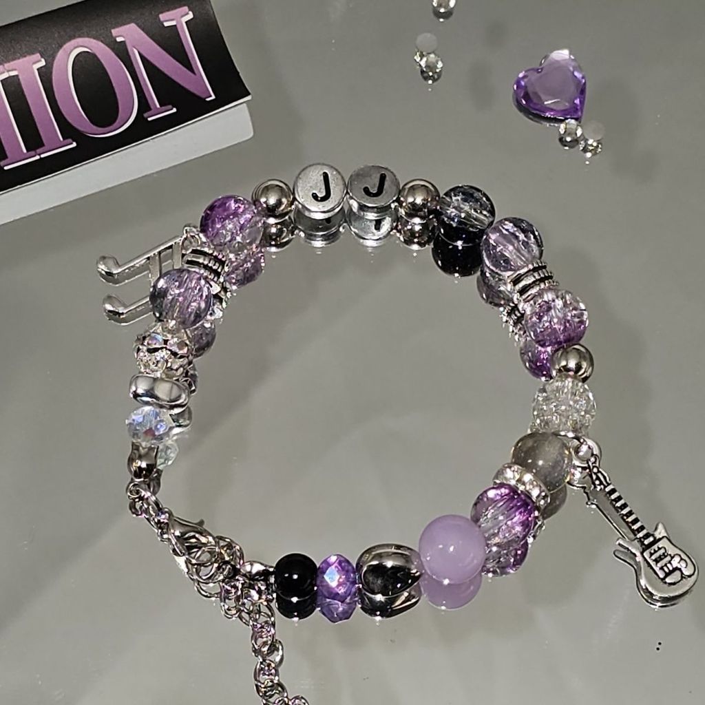 Vòng tay màu tím mát mẻ cho buổi hòa nhạc - JJ20