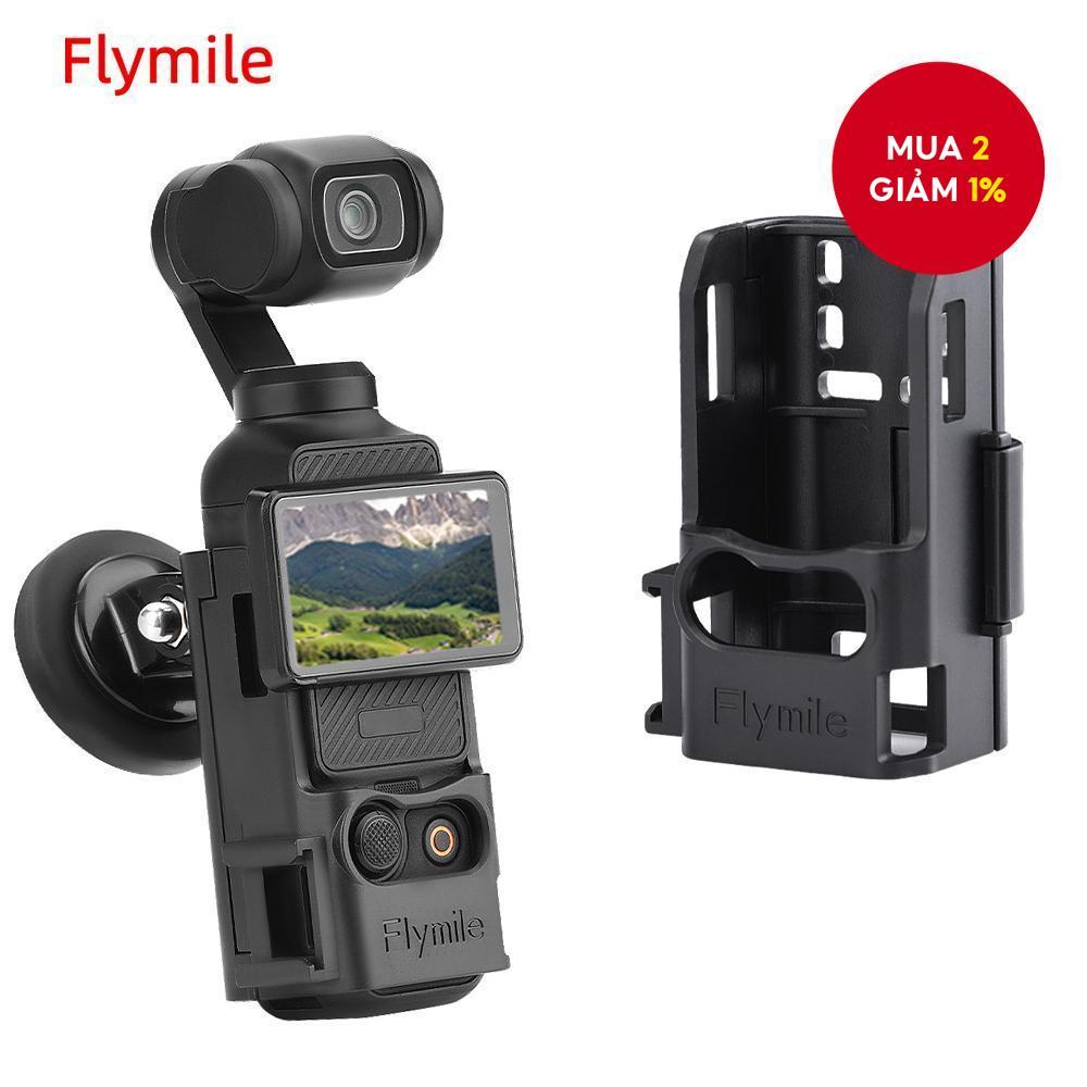 Flymile Adapter Mount Stand cho DJI Osmo Pocket 3 Gimbal Camera Giá đỡ mở rộng từ tính Vỏ bảo vệ tay
