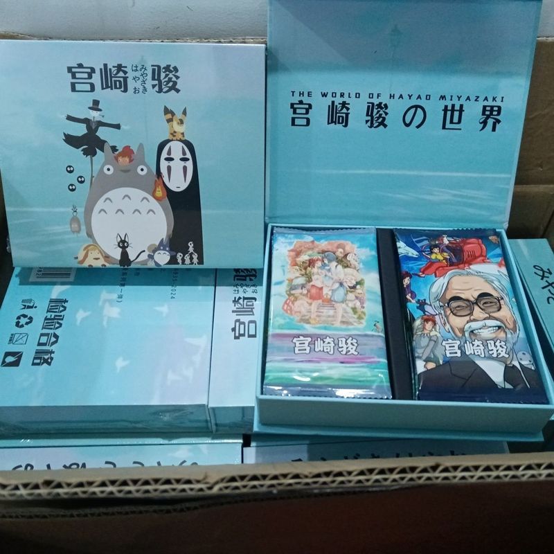 【Fast shipping】blind box ghibli ghibli postcard ghibli decor Mô hình tượng hộp mù