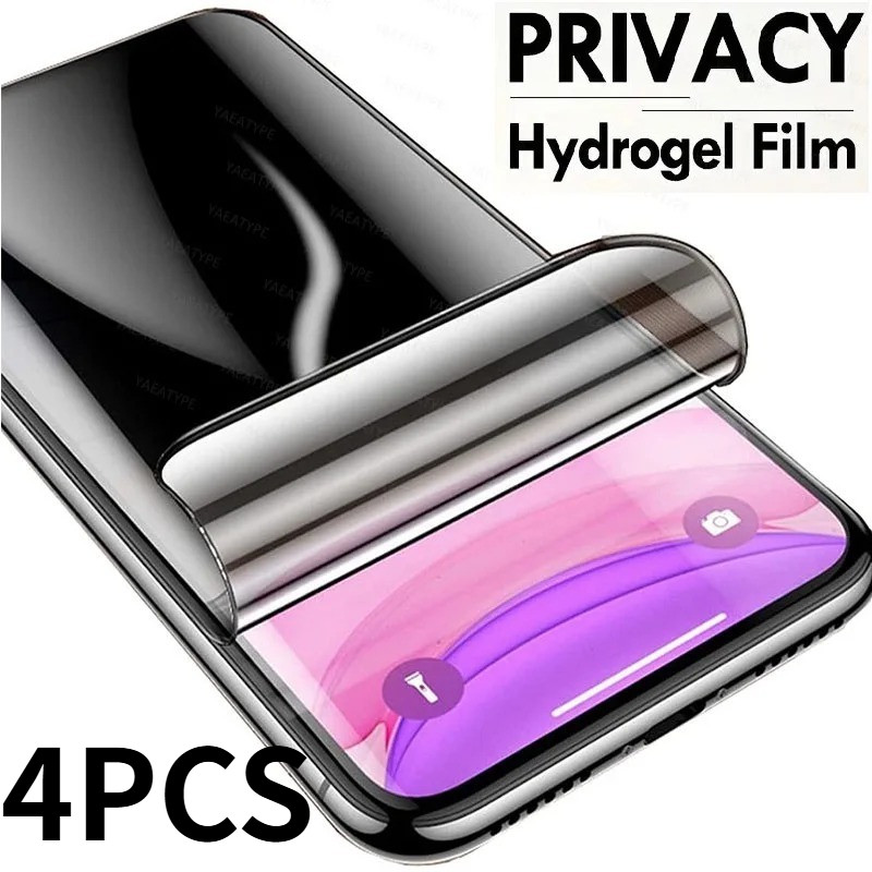 4 Full Cover Hydrogel Phim Cho Gionee K3 K30 K6 M15 M3 P12 S12 Max Pro Lite Chống Cháy Nổ Chống Rơi 