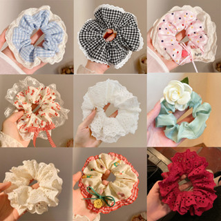 Hoa Ren Scrunchies - Dây Cao Su Co Giãn Cho Phụ Kiện Tóc Thời Trang