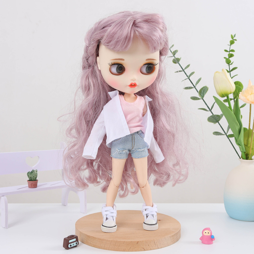 Áo sơ mi thông thường Blythe Little Ragdoll 6 điểm bjd OB24 OB22 Quần áo trẻ em