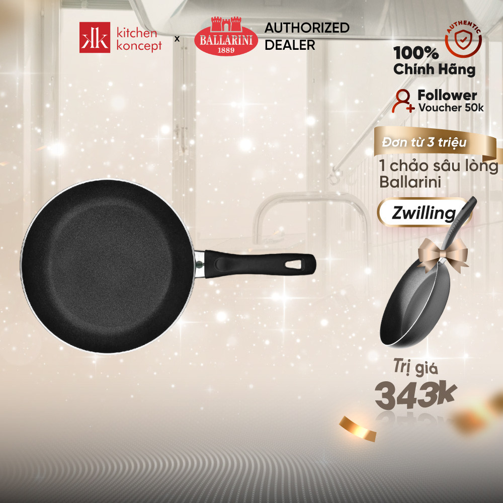 BALLARINI - Chảo chiên chống dính Bologna Keravis - 24cm