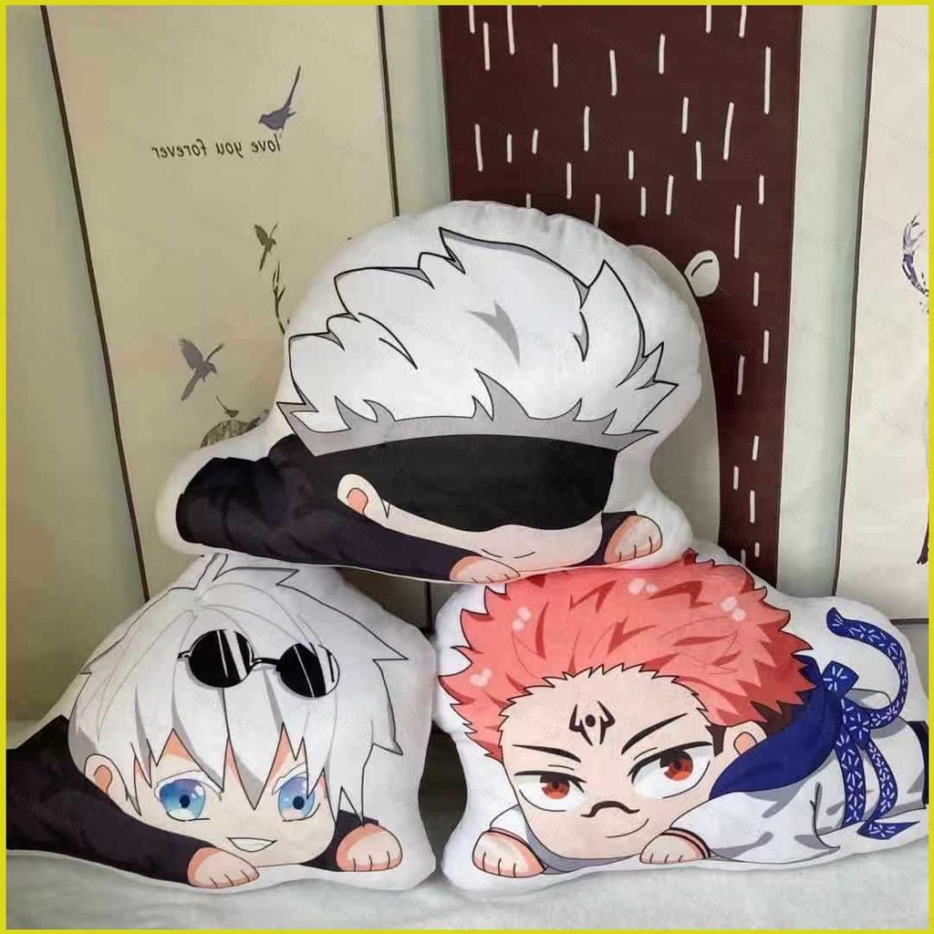 SY3 Jujutsu Kaisen Anime Ném Gối Sang Trọng Túi Mặt Dây Chuyền Đồ Chơi Đệm Mềm Búp Bê Nhồi Bông Cosp