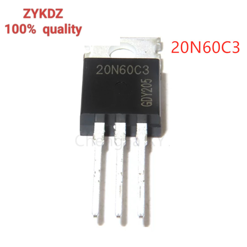 5 CÁI 20N60C3 20N60 SPP20N60C3 Còn hàng TO-220