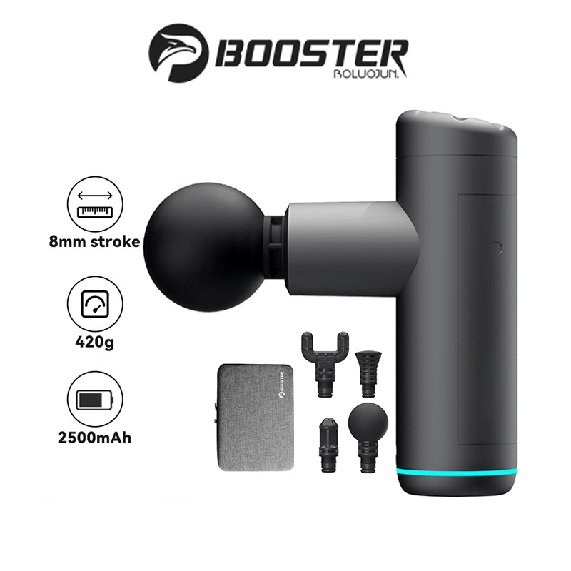 Booster MINI X Deep Tissue Massage Gun Yên tĩnh và di động Thư giãn cơ bắp Fascia Gun Giảm đau Thiết