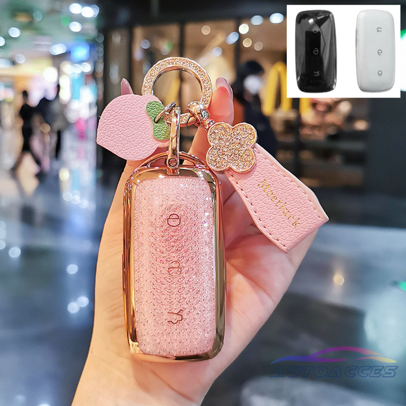 Geely EX5 Vỏ Chìa Khóa Ô Tô Từ Xa Bảo Vệ Chìa Khóa Móc Chìa Khóa Cho Proton eMAX5 2024 Geely EX5 E5 