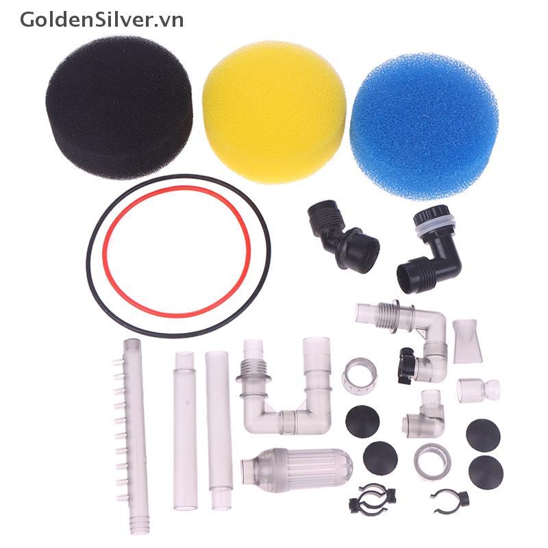GoldenSilver Phụ tùng đầu vào Giá đỡ bộ lọc Spone Oring Phụ kiện cho bộ lọc bên ngoài bể cá HW603B 6