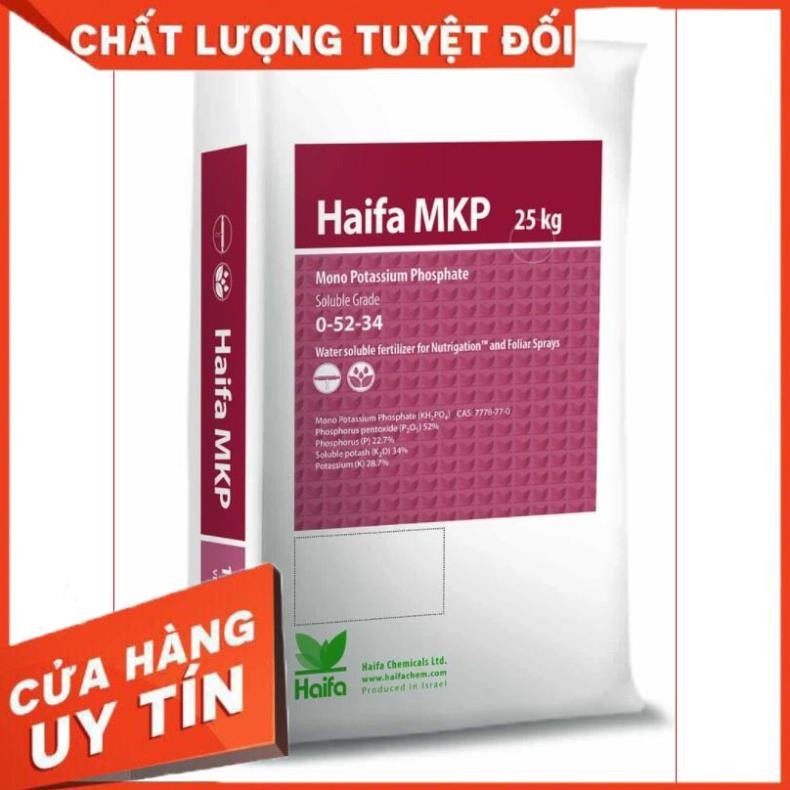 (Bao 25kg - 66k/kg) PHÂN BÓN MKP HAIFA HÀNG CHÍNH HÃNG,CÓ BÁN LẺ 1KG,GIÁ TỐT NHẤT THỊ TRƯỜNGkích hoa