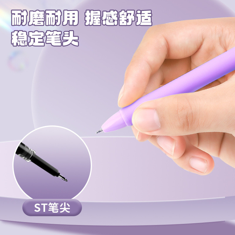 Bút Gel Báo Chí Bút Bút Gel Macaron Morandi Bút Chữ Ký Màu Kẹo