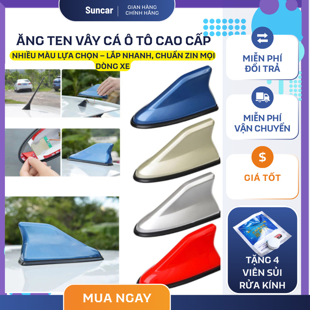 Ăng Ten Vây Cá Ô Tô Cao Cấp