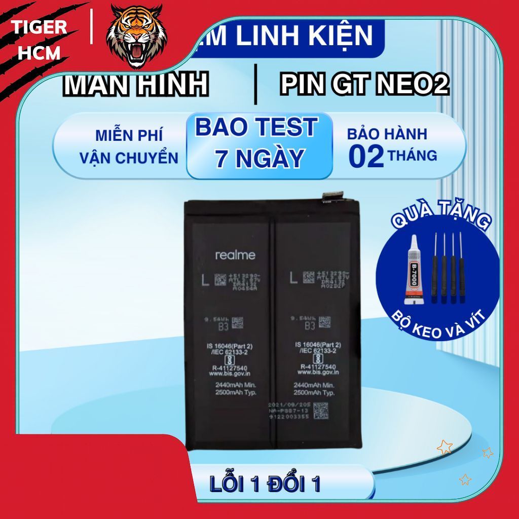 Pin tương thích Realme GT Neo 2 ( có hoả tốc )