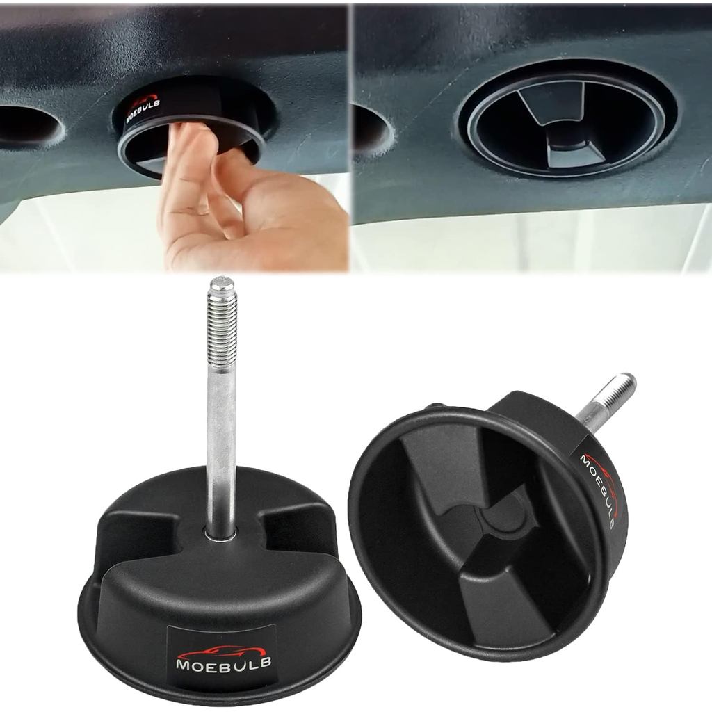 Núm vít gắn bảng cứng trên Hardtop 2 chiếc Tương thích với Jeep Wrangler JK 2dr và 4dr không giới hạ